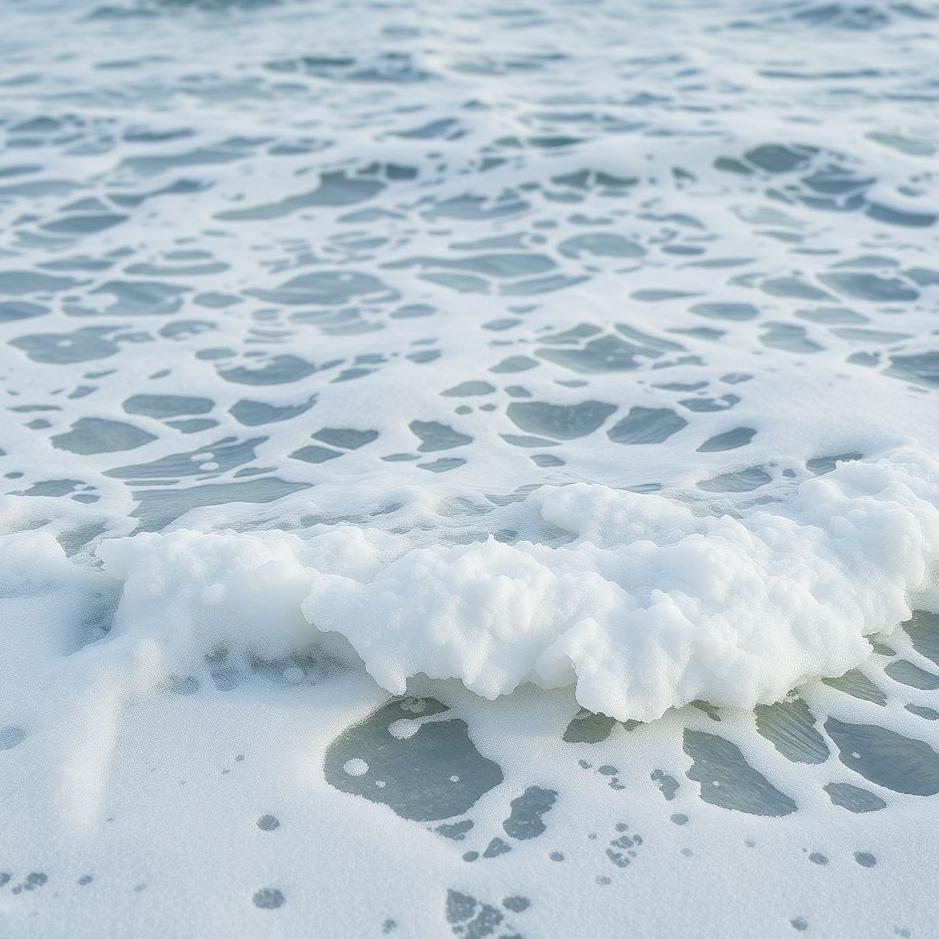 Dream : Foamy waves in a dream