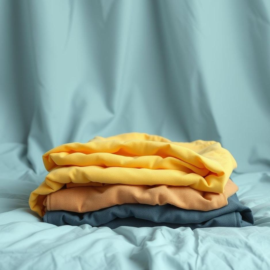 Dream : Folded clothes in a dream