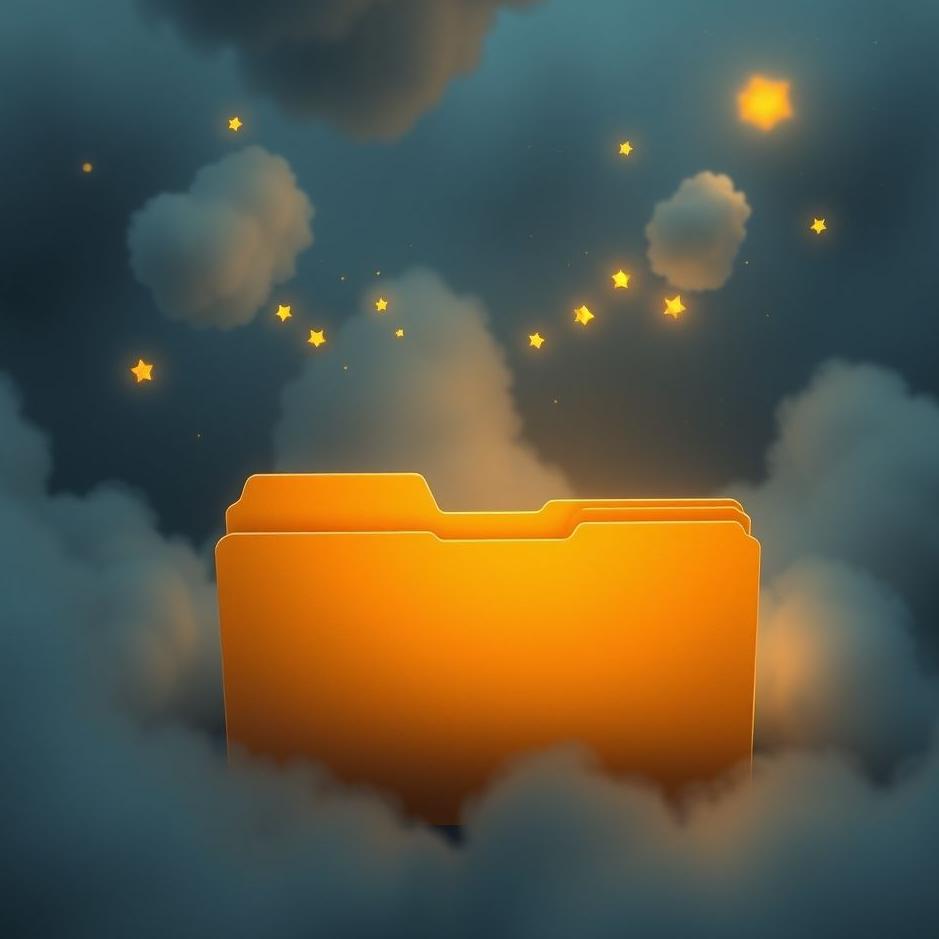 Dream : Folder lost in a dream