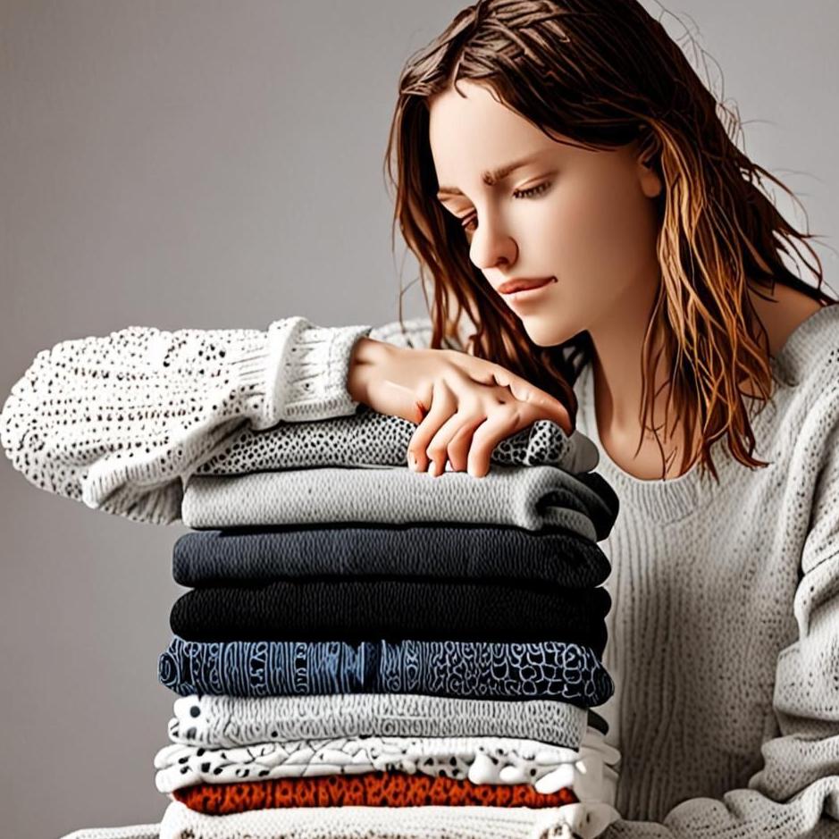 Dream : Folding a sweater in a dream