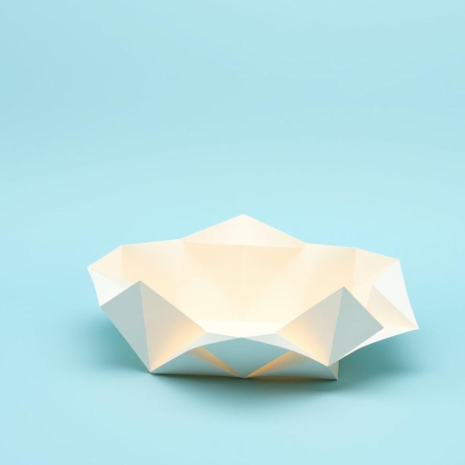 Dream : Folding paper in a dream