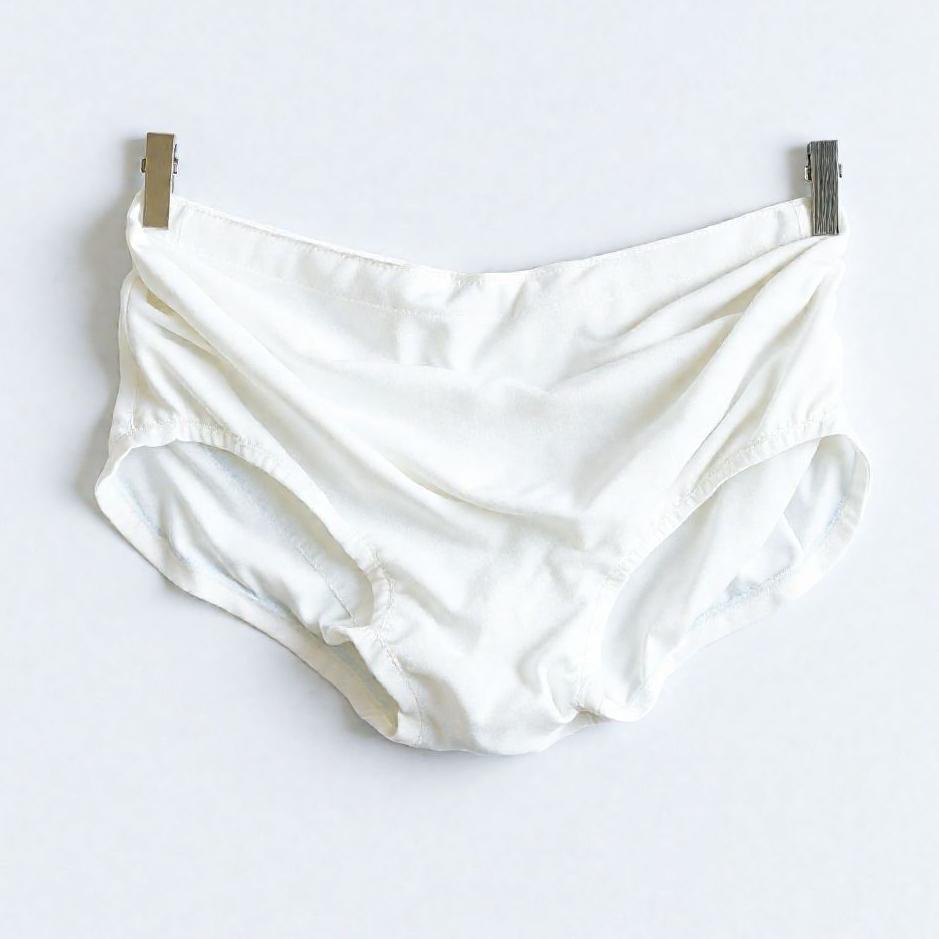 Dream : Folding white panties 