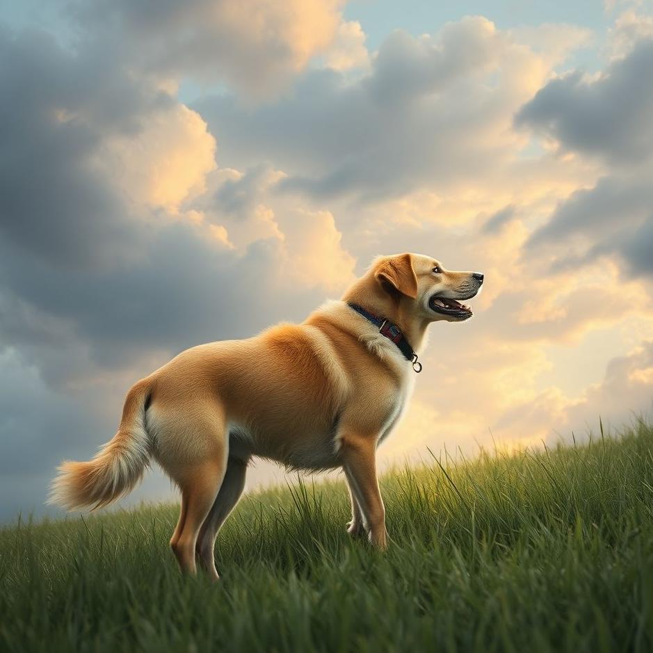 Dream : Following a dog in a dream