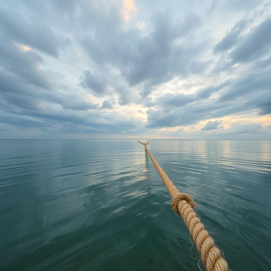 Dream : Following a rope in a dream