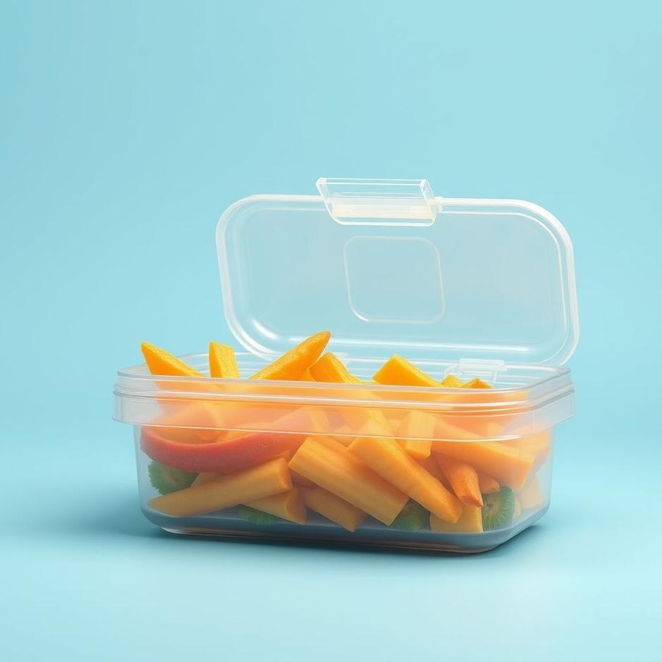 Dream : Food container in a dream