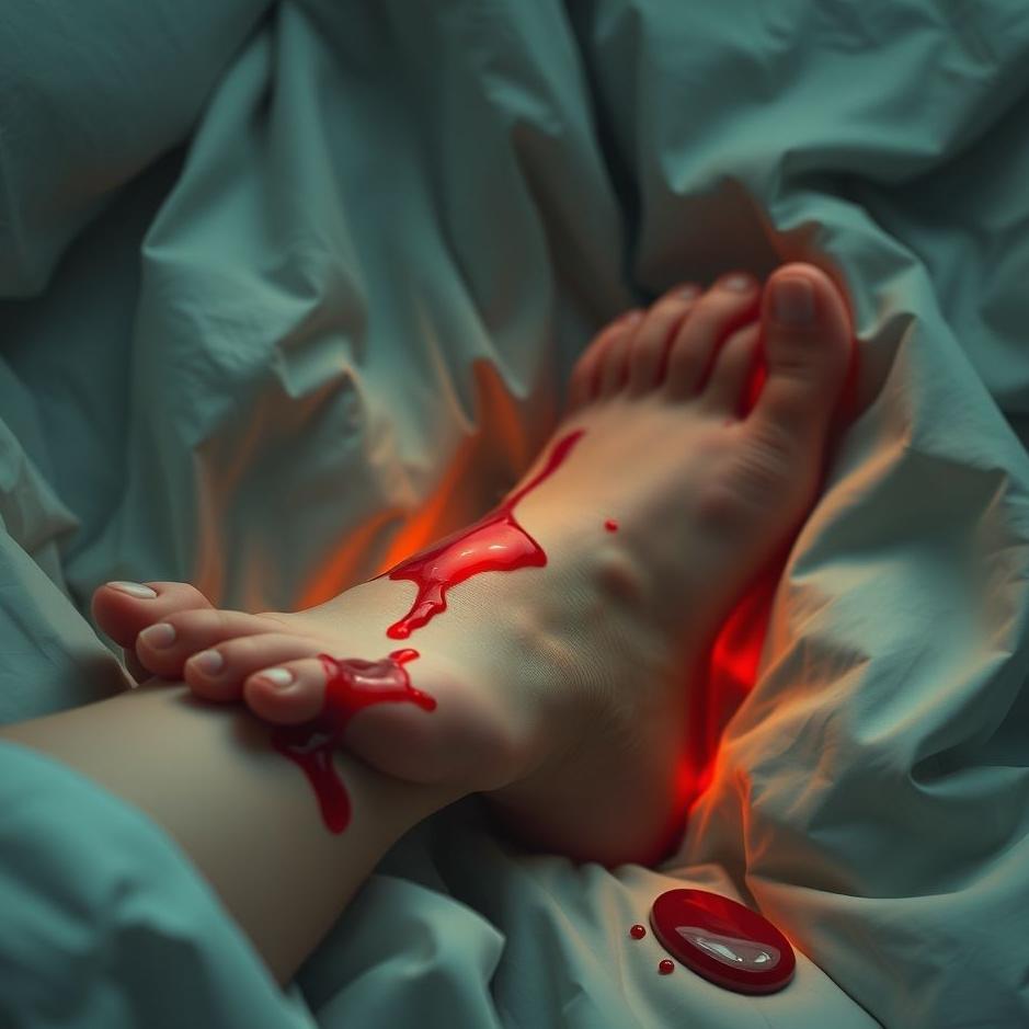 Dream : Foot bleeding in the dream