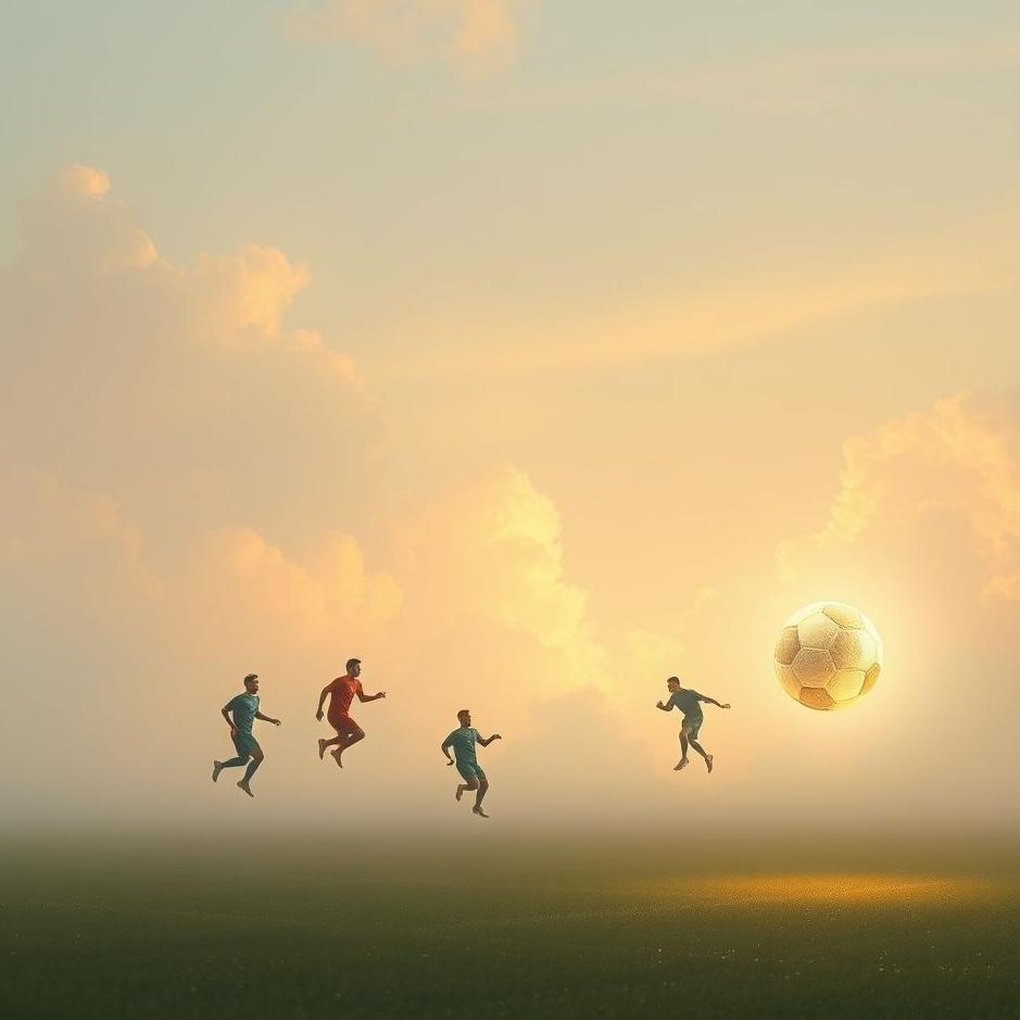 Dream : Football being played in a dream