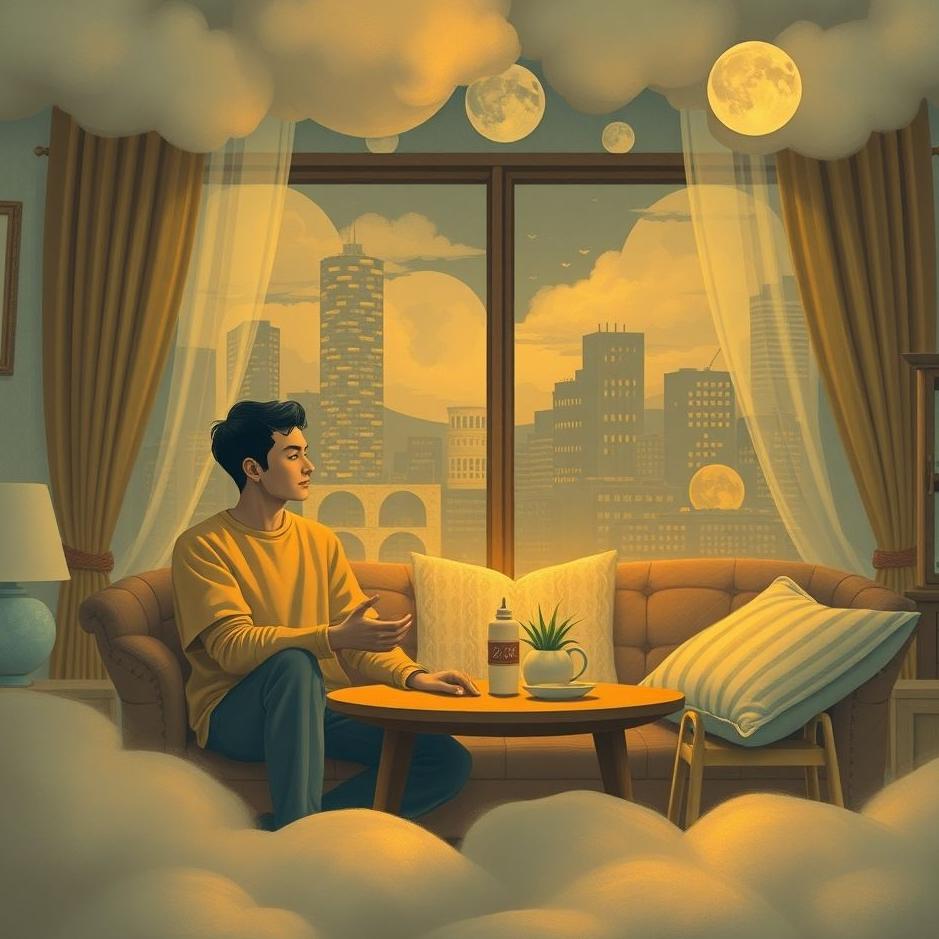 Dream : Foreign men at home in a dream