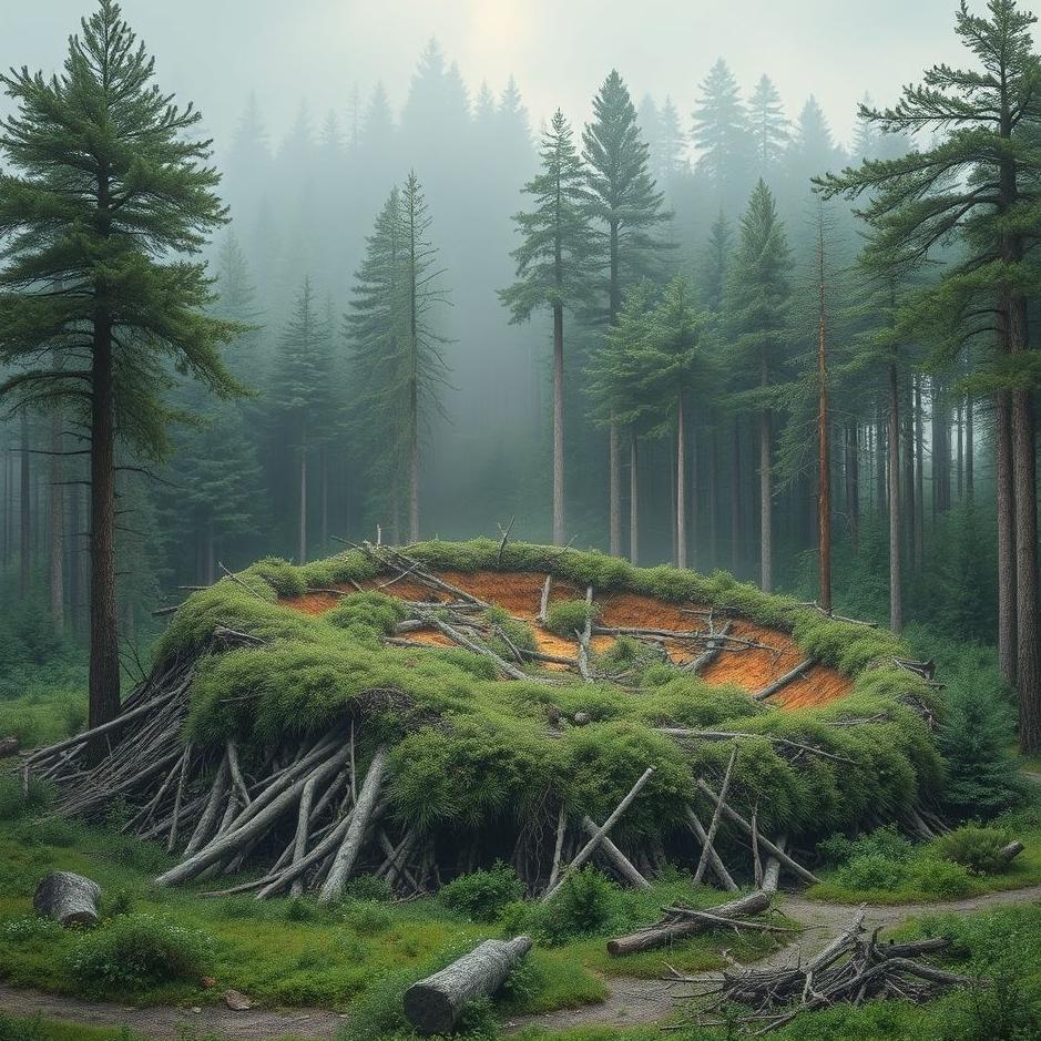 Dream : Forest being cut down in a dream