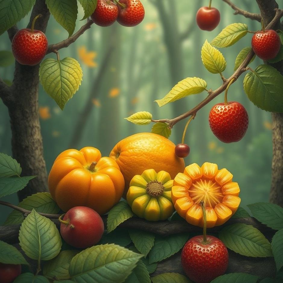Dream : Forest fruits in a dream
