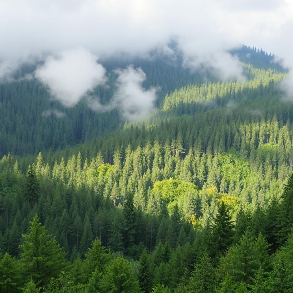 Dream : Forest land in a dream