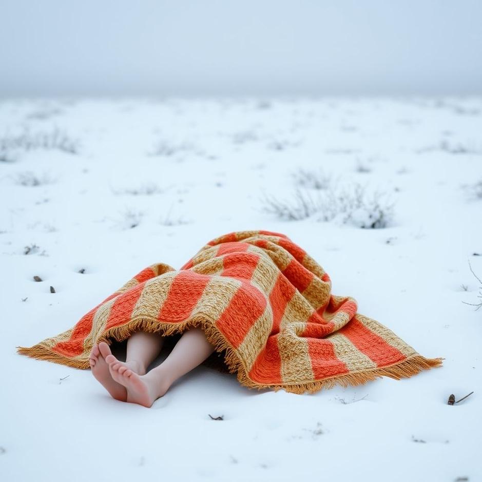 Dream : Forgetting a blanket 