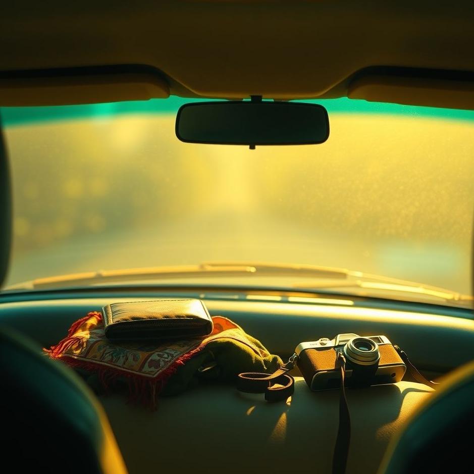 Dream : Forgetting items in the car in the dream