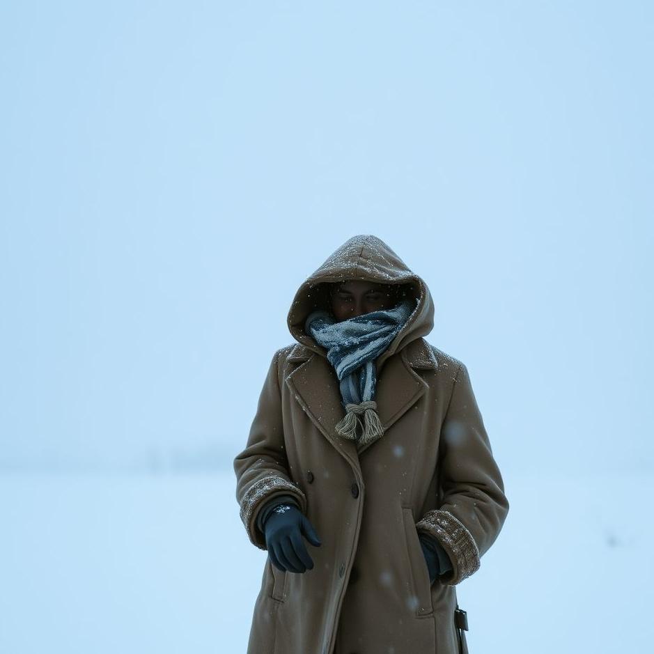 Dream : Forgetting to wear a coat in a dream