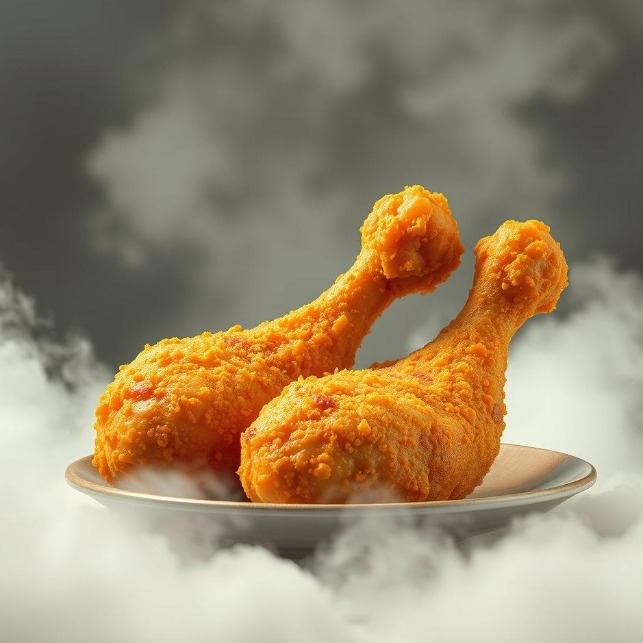 Dream : Fried chicken legs in a dream