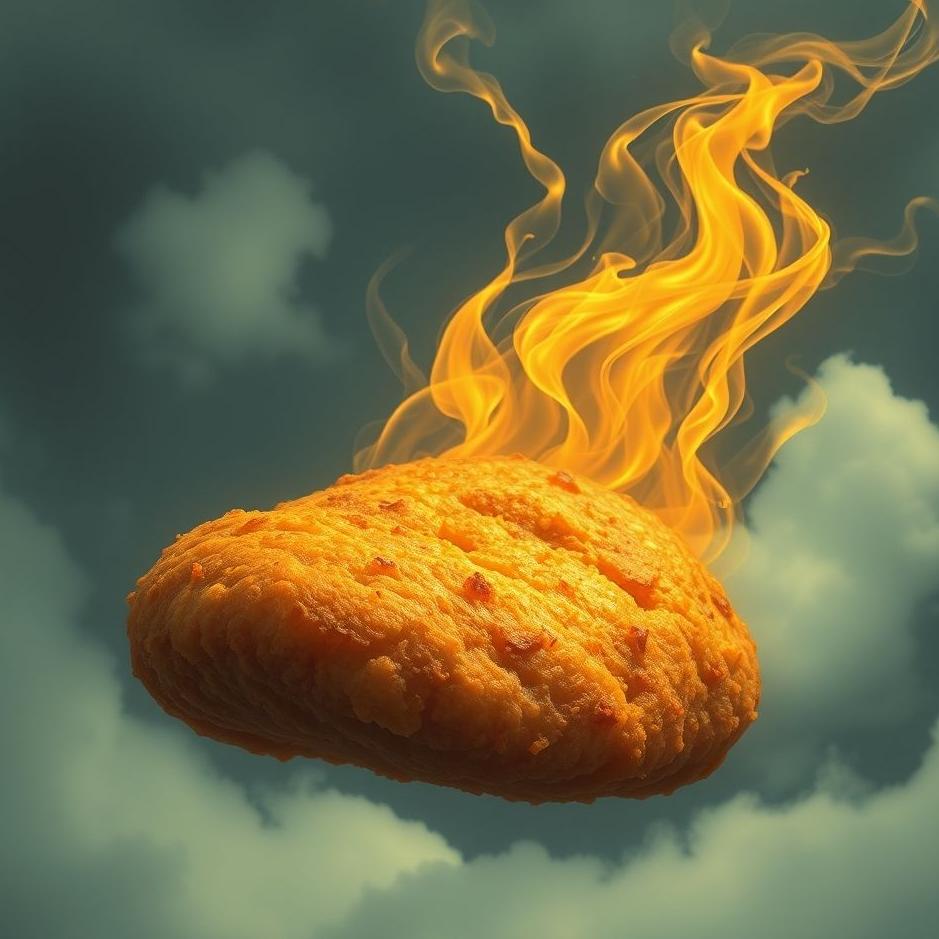 Dream : Fried head in a dream