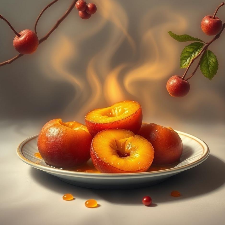 Dream : Fried plums in a dream