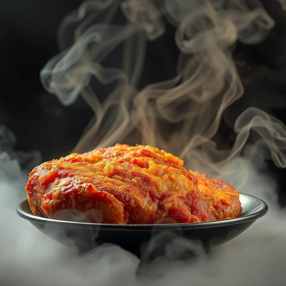 Dream : Fried red meat in a dream