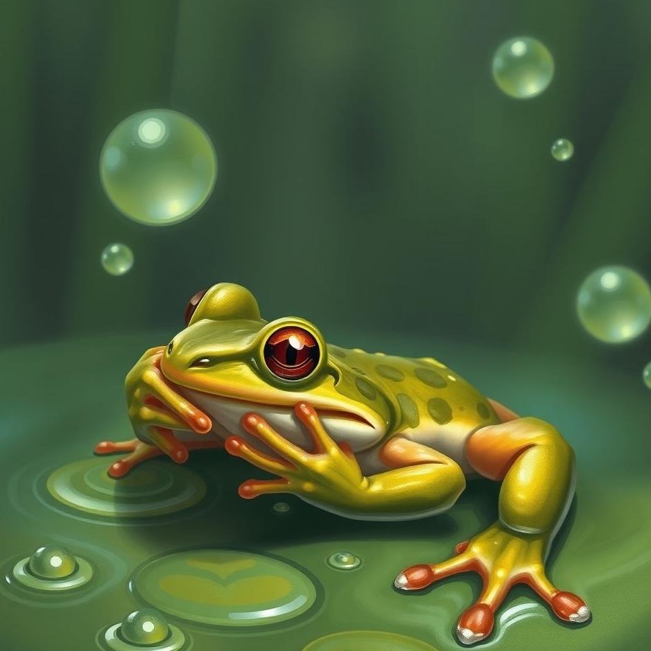 Dream : Frog bite in a dream