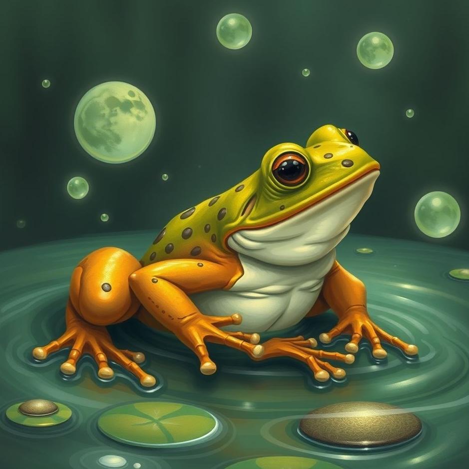 Dream : Frog die in a dream