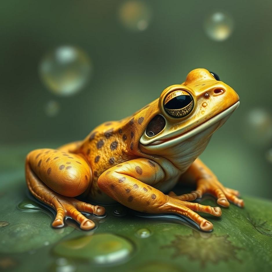 Dream : Frog skin in a dream