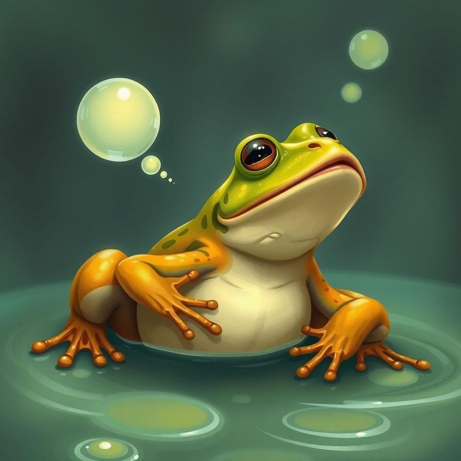 Dream : Frog talking in a dream