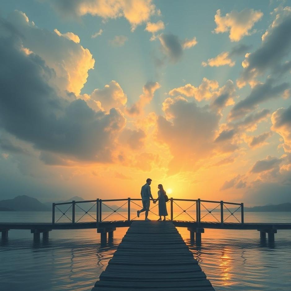 Dream : From the bridge with your friend in the dream