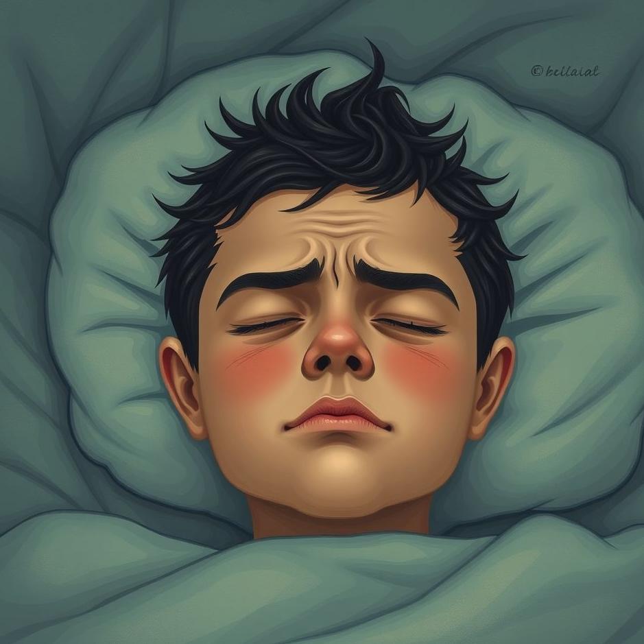 Dream : Frowning in a dream