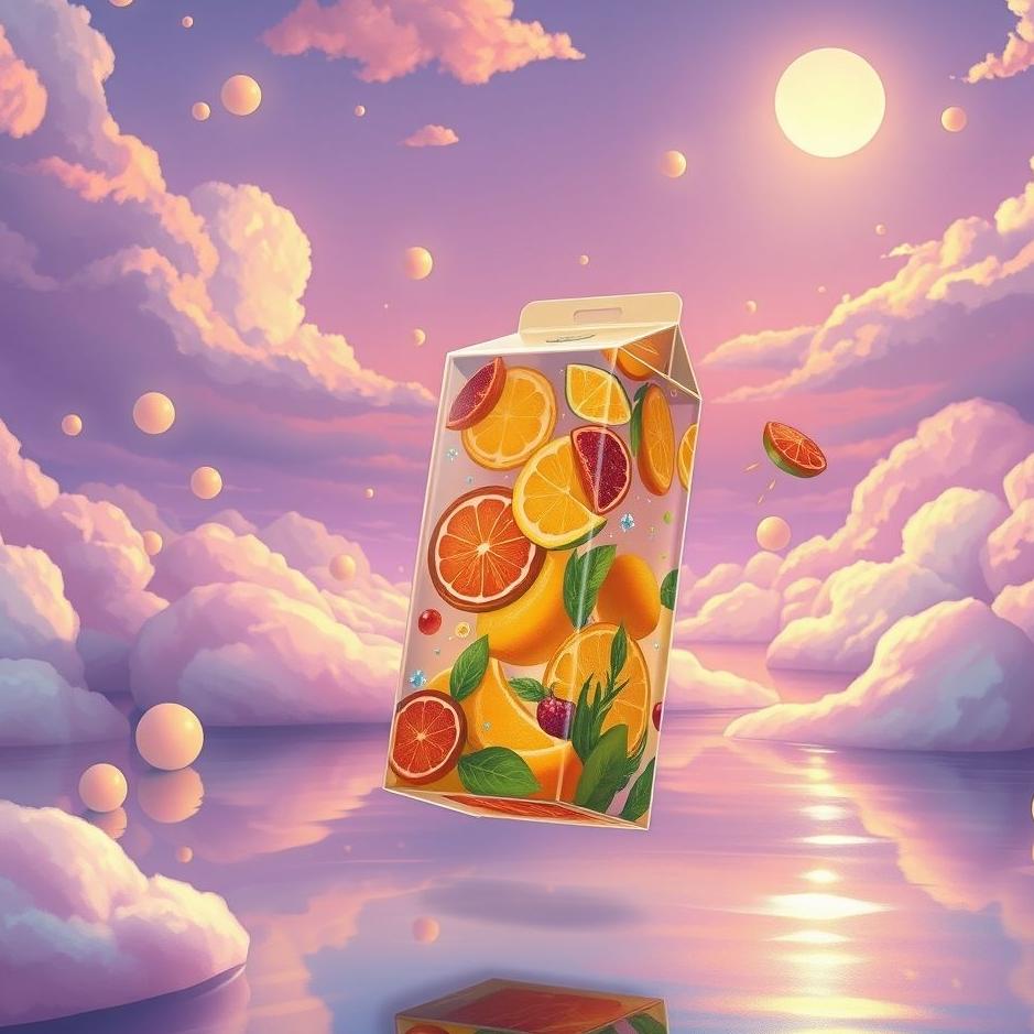 Dream : Fruit juice box in a dream
