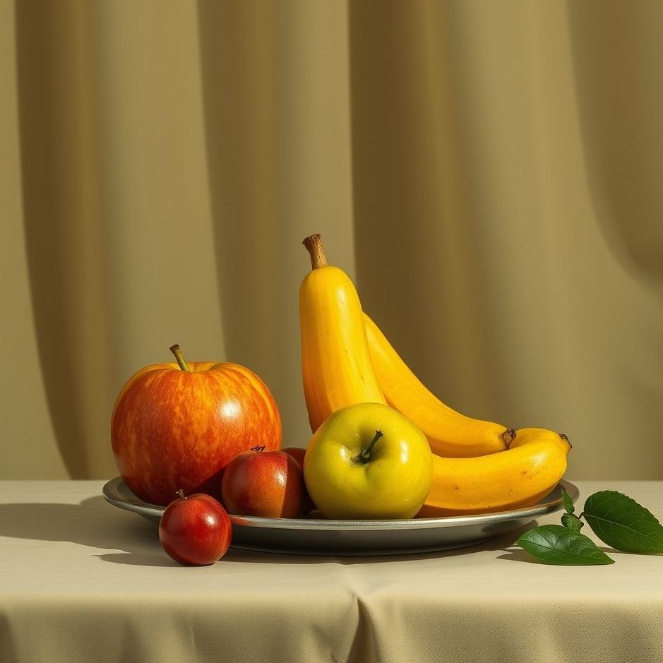 Dream : Fruit on the table in a dream