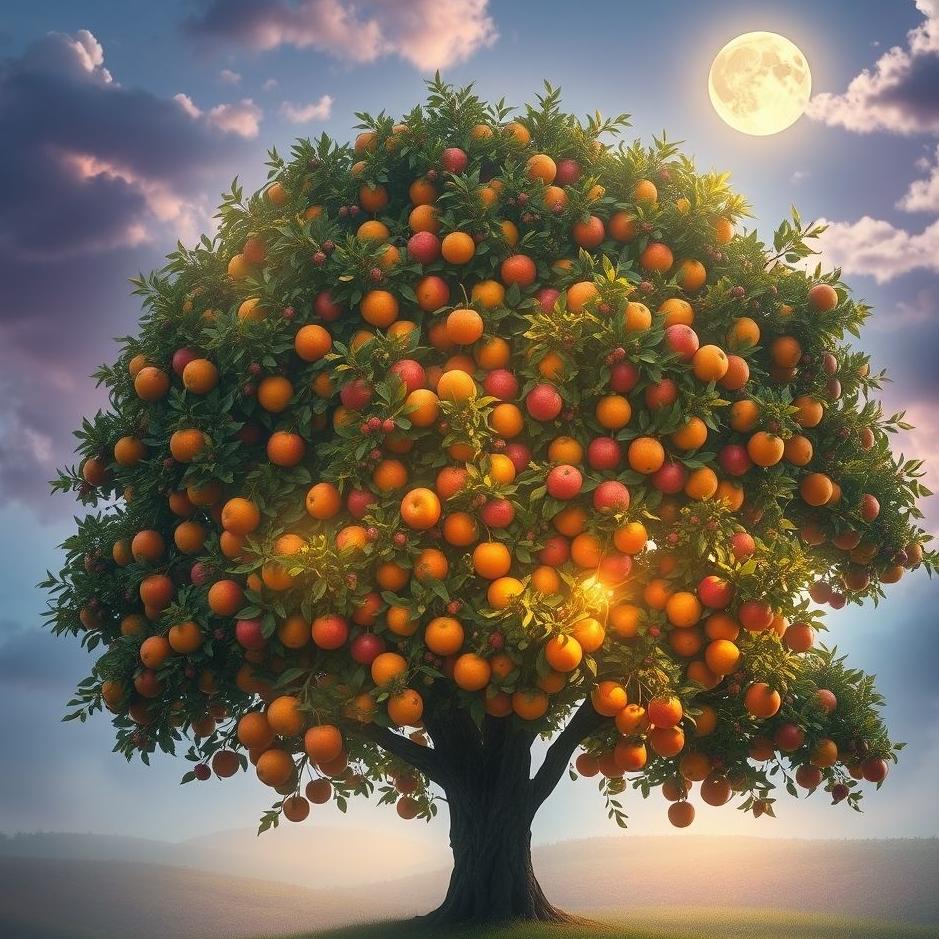 Dream : Fruitful tree in a dream