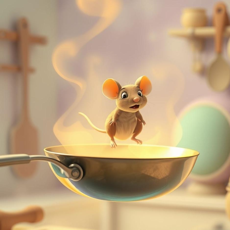 Dream : Frying a mouse in a dream