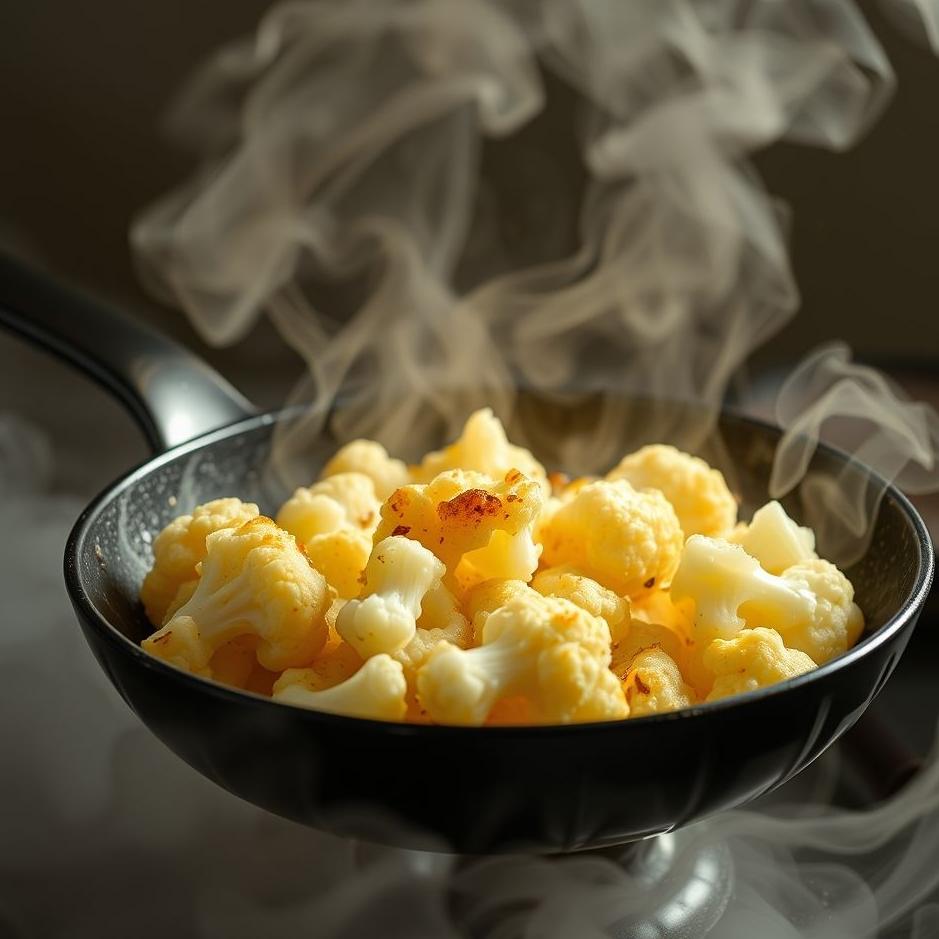 Dream : Frying cauliflower in a dream