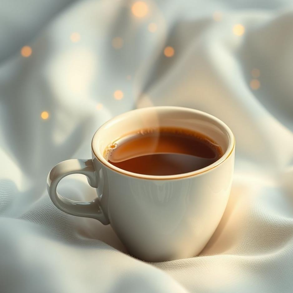 Dream : Full coffee cup in a dream