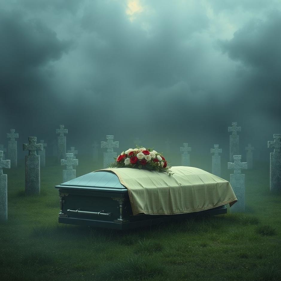 Dream : Funeral in a grave in a dream