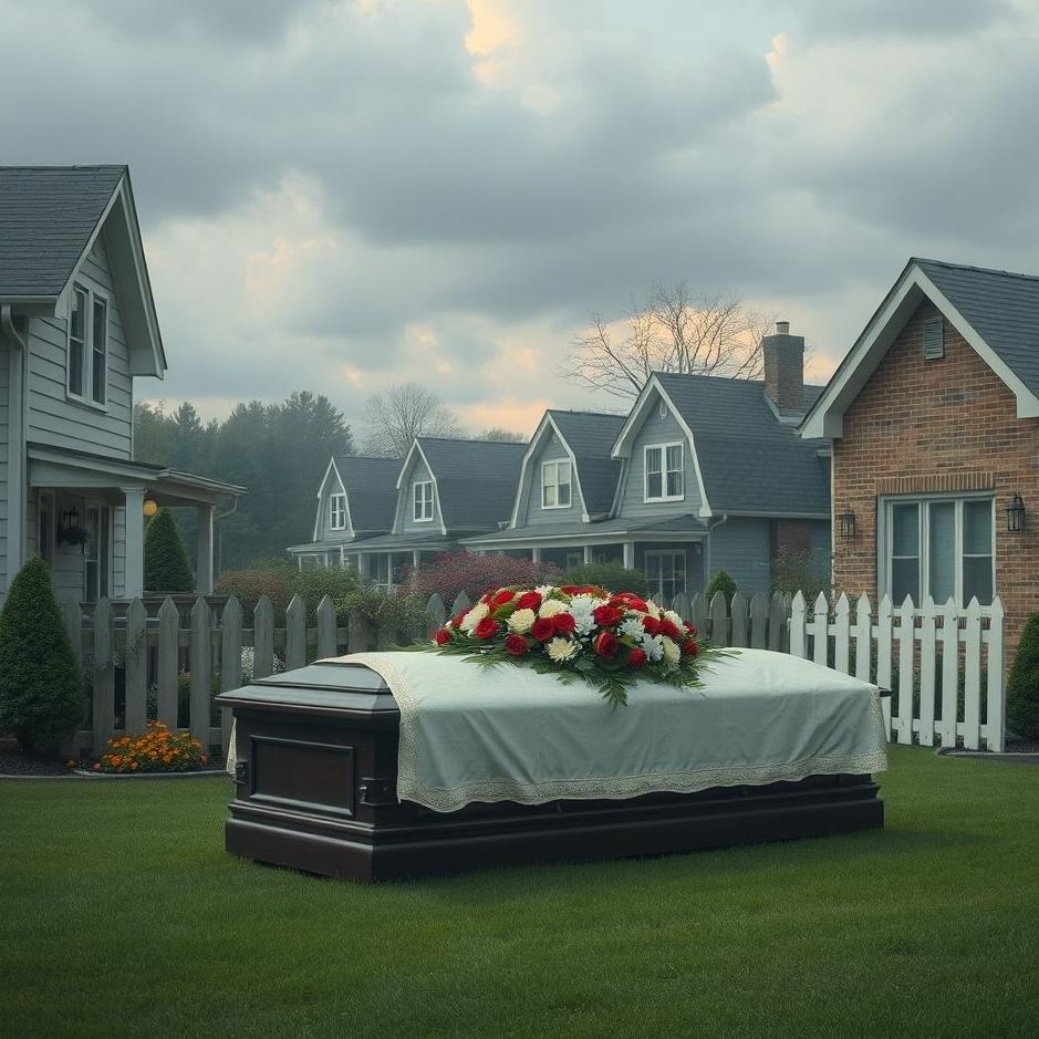 Dream : Funeral in the neighborhood in a dream