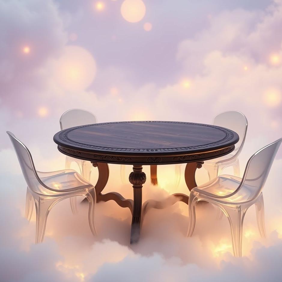 Dream : Furniture table in a dream