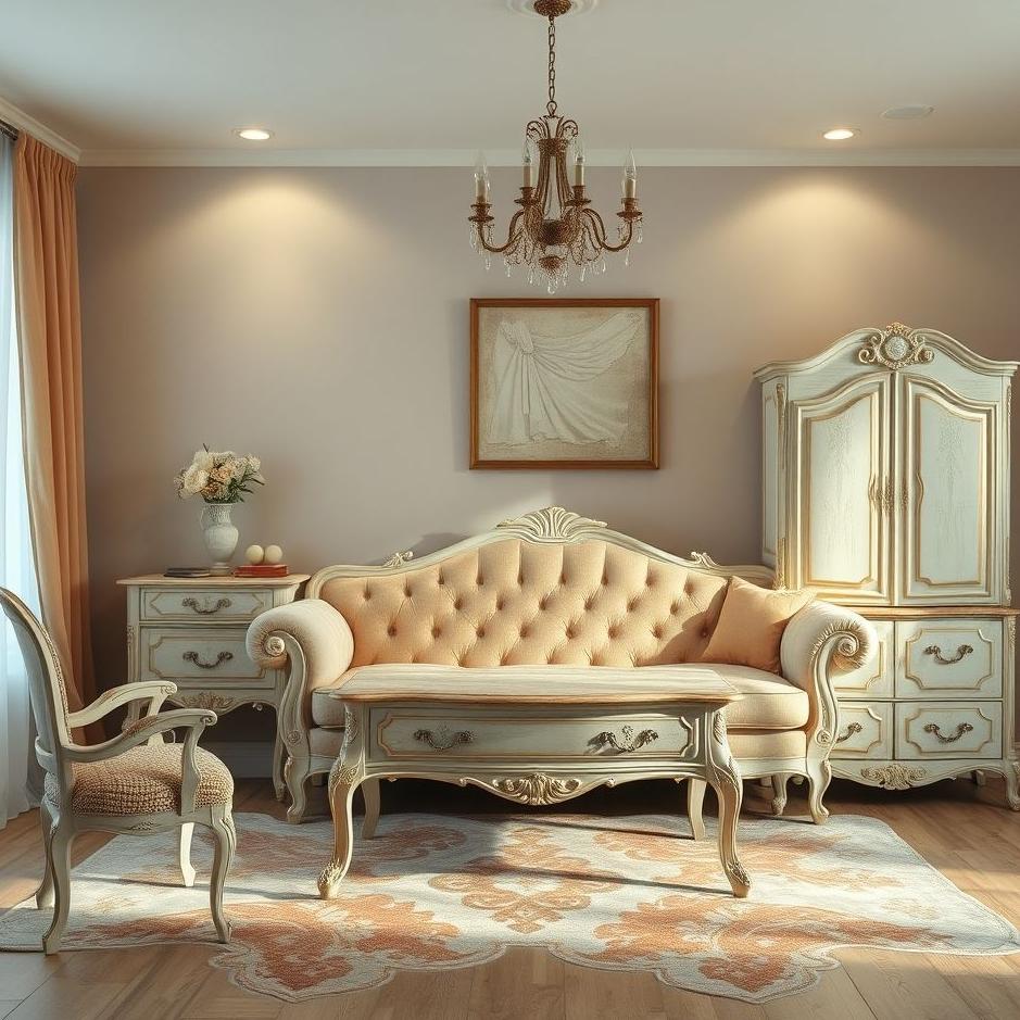 Dream : Furniture washed in a dream