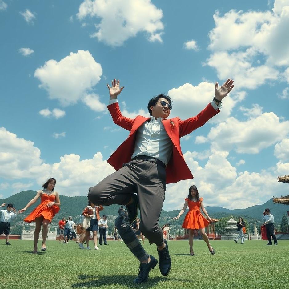 Dream : Gangnam style in a dream