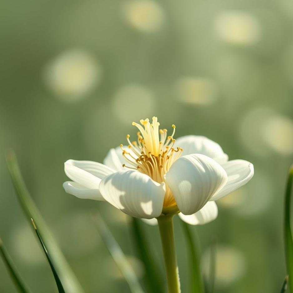 Dream : Garlic flower in a dream