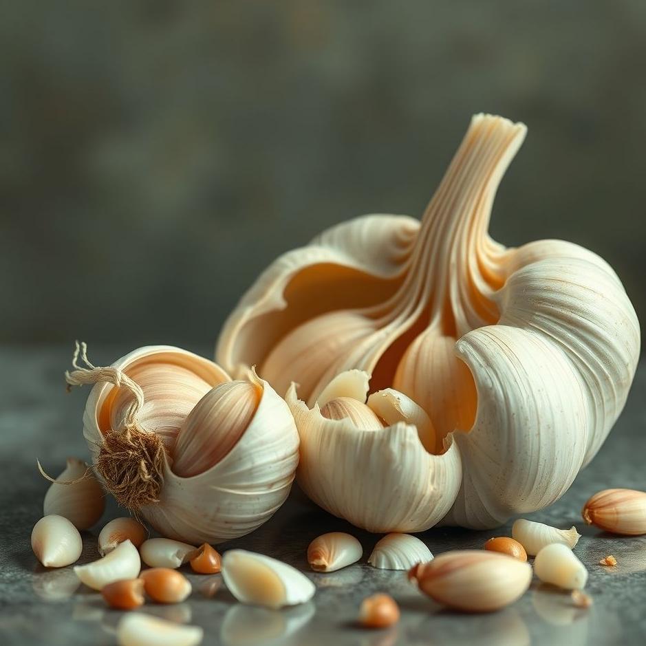 Dream : Garlic with shells in a dream