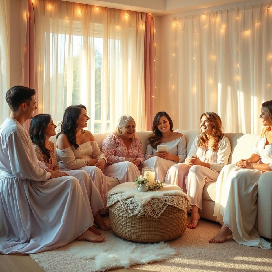 Dream : Gathering at home in a dream