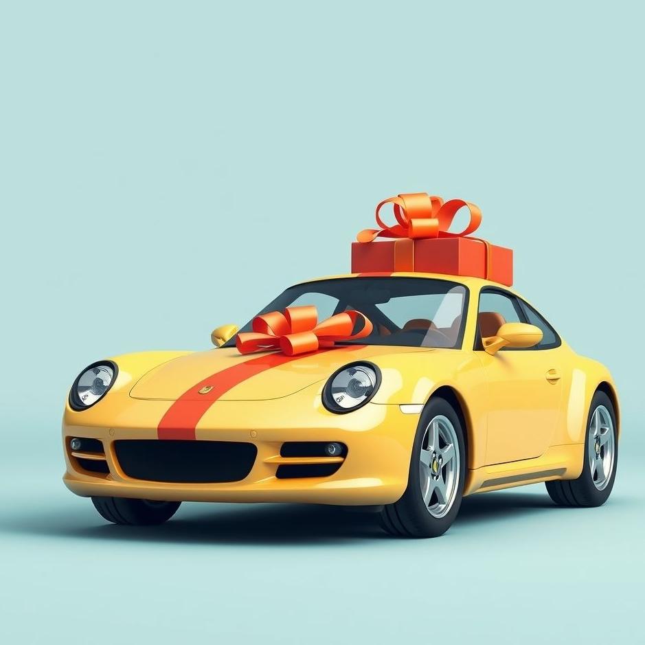 Dream : Get a car gift in the dream