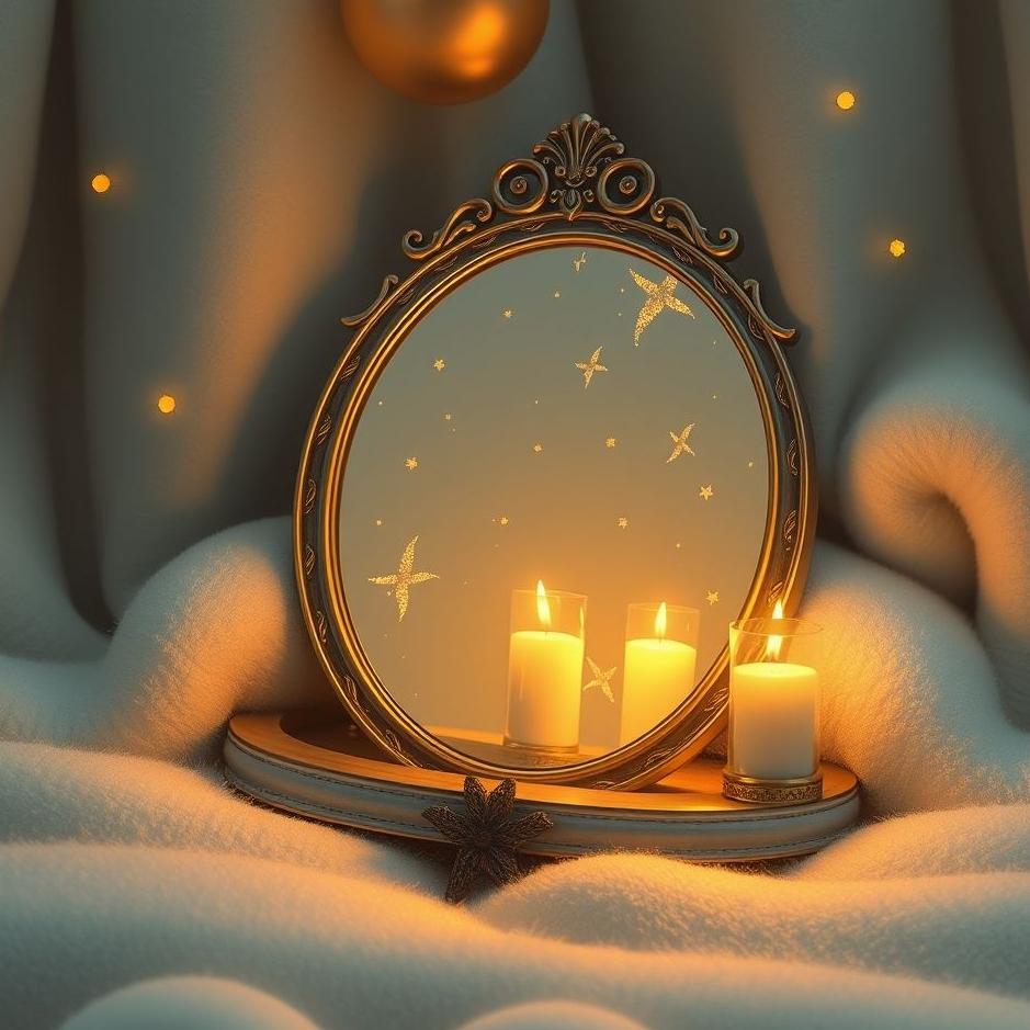 Dream : Get a mirror gift in the dream