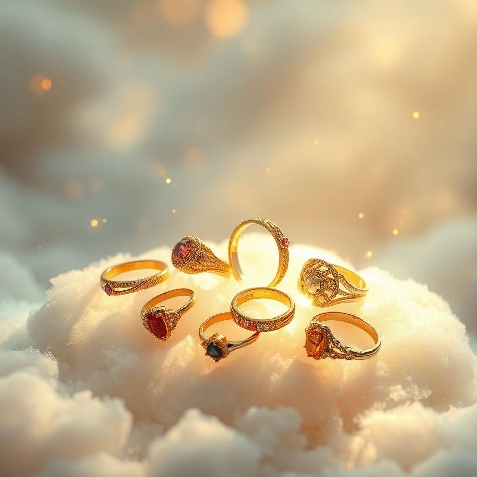 Dream : Get gold ring gifts in the dream