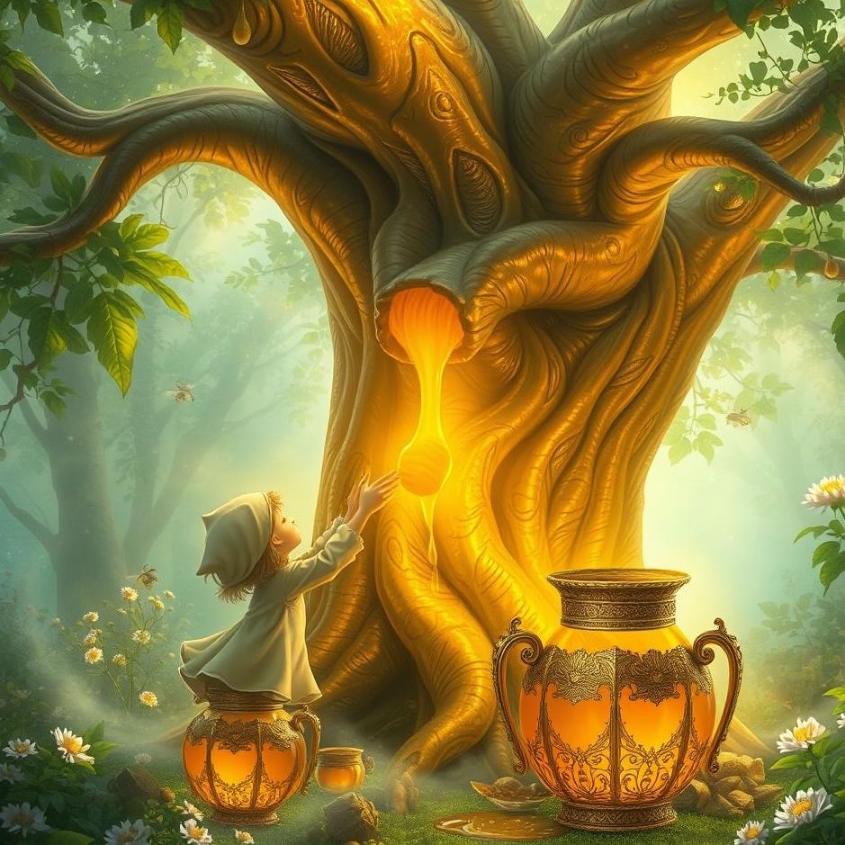 Dream : Get honey from the tree in the dream