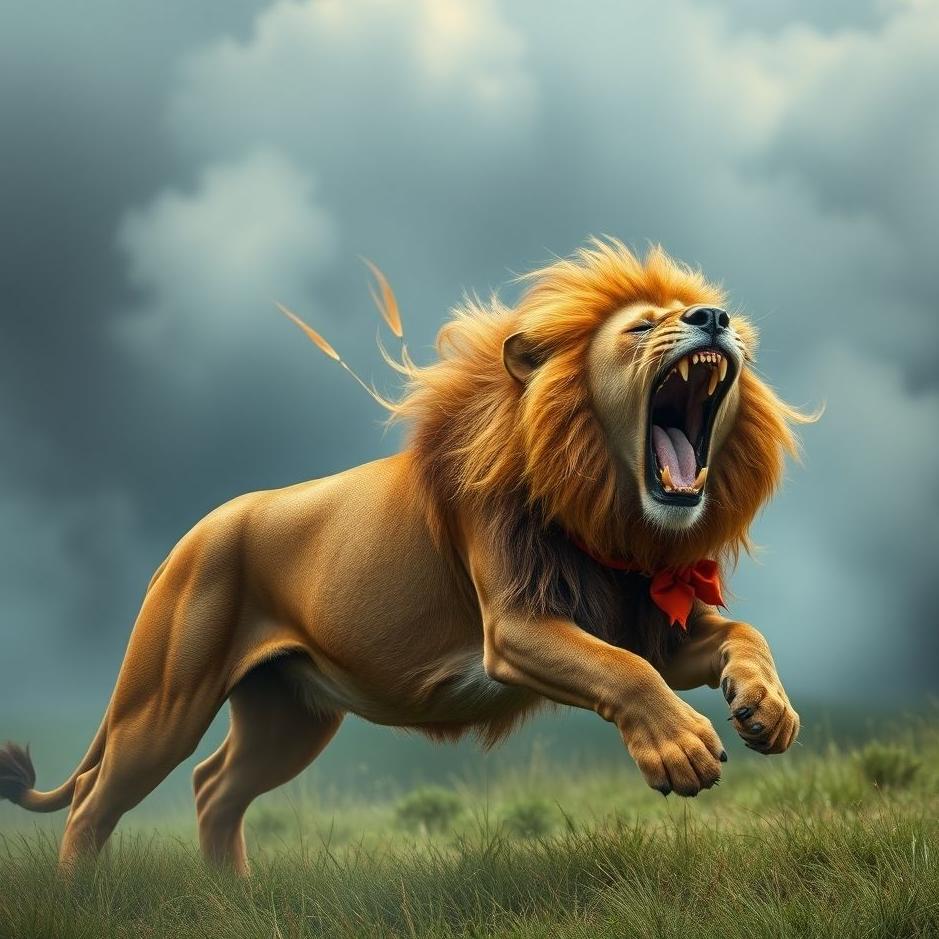 Dream Dictionary : Get rid of lion attack in the dream