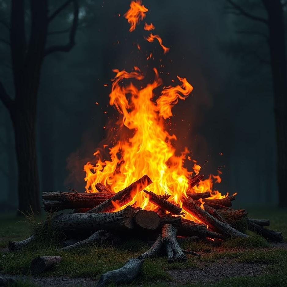 Dream : Get wood from fire in the dream