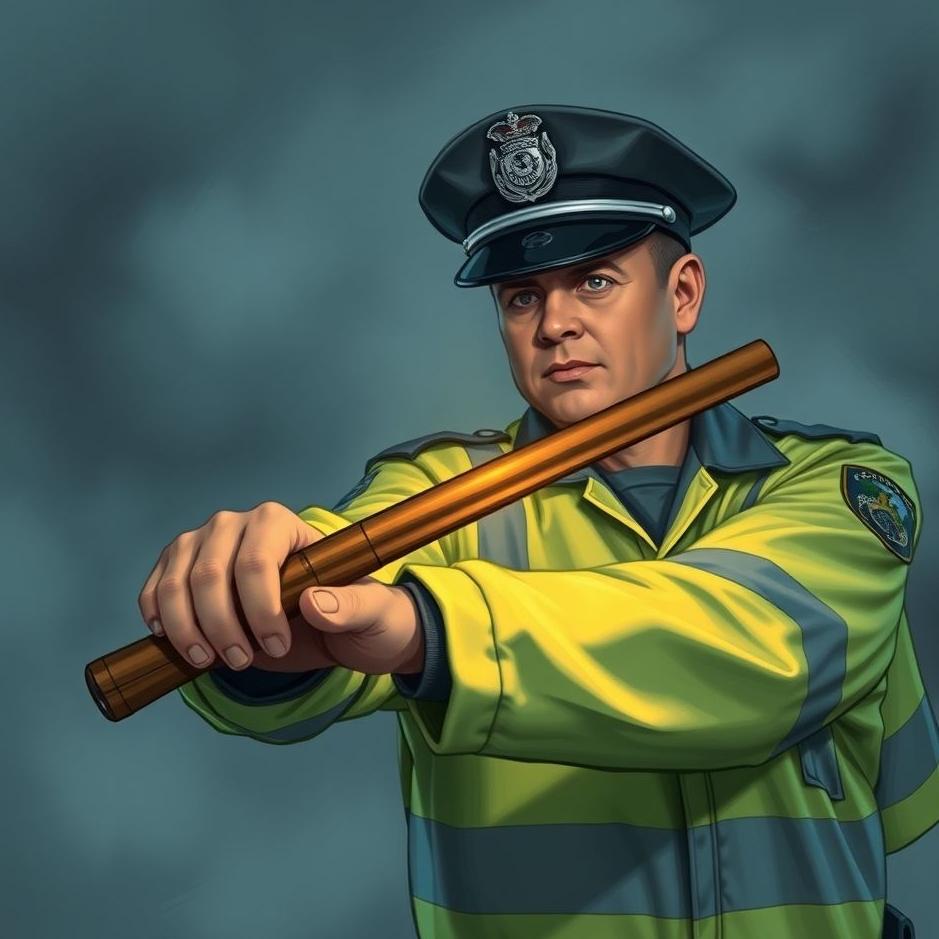 Dream : Getting a baton from the police in your dream