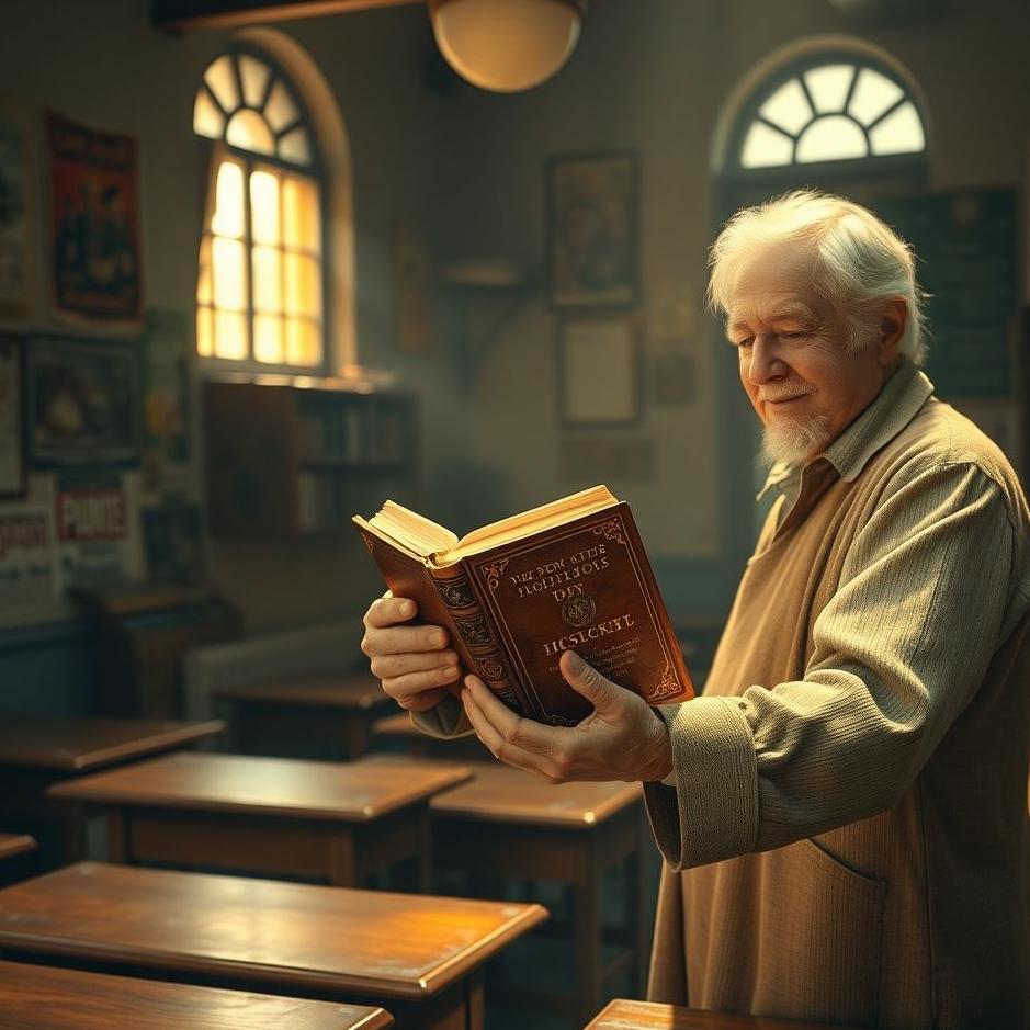 Dream Dictionary : Getting a book from your old teacher in your dream